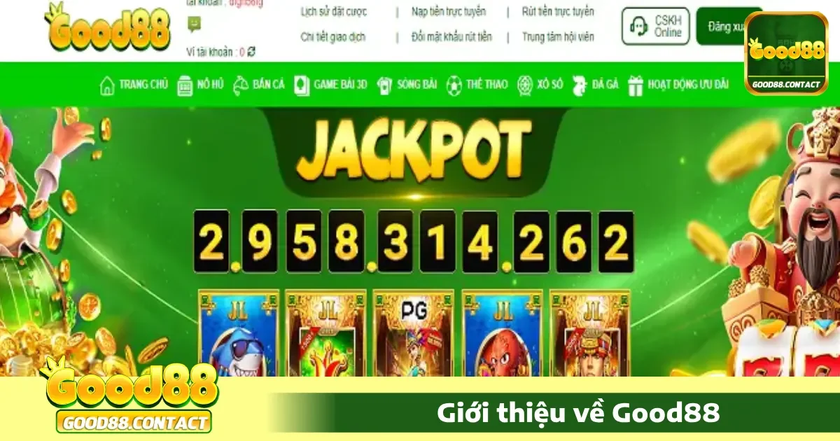 Good88 - Link Vào Nhà Cái Good88.com Chính Thức 32 Nhà cái Good88 là một trong những điểm đến lý tưởng