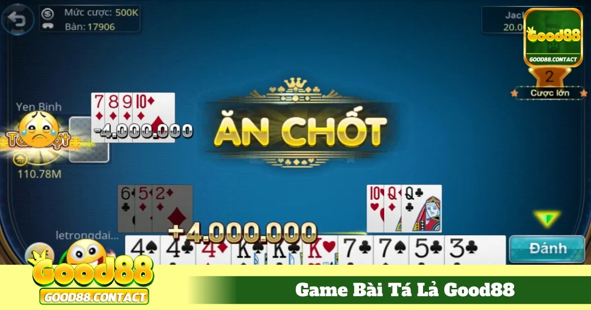 Game Bài Tá Lả Good88 - Trí Tuệ và Chiến Thuật Đỉnh Cao 4 Cách Phân Tích Bài Để Tăng Tỷ Lệ Thắng Khi Chơi Tá Lả